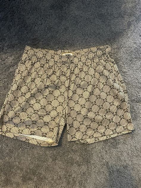 gucci mesh shorts